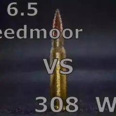 Une cartouche 6.5 Creedmoor se dresse fièrement, prête à affronter la légendaire 308 Win.