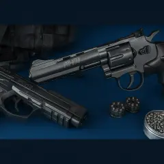 Pistolet et revolver, avec des munitions. 0.5 joules est ce puissant ? Pour le tir de loisir, c'est suffisant.