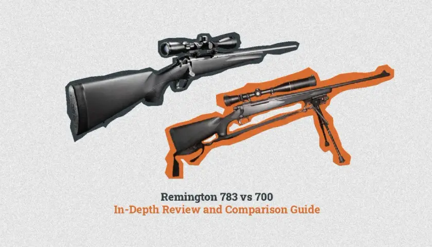 Deux carabines Remington, l'une avec lunette, l'autre avec bipied, comparées pour une analyse approfondie.