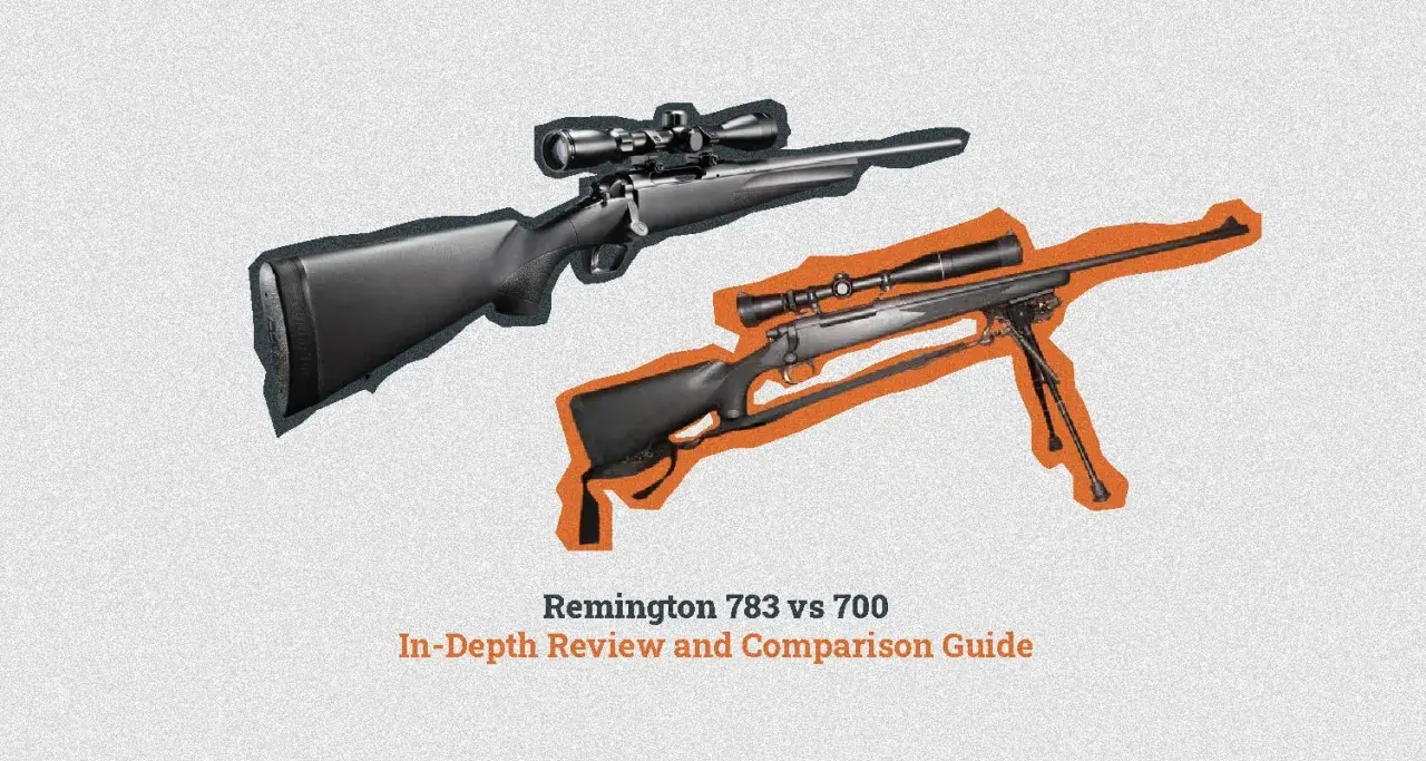 Deux carabines Remington, l'une avec lunette, l'autre avec bipied, comparées pour une analyse approfondie.